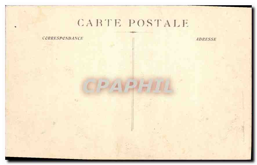 CPA Marseille Le Vieux Port et N. D. de la Garde Bateaux — Rückseite