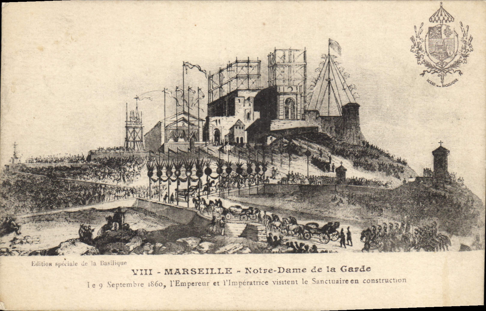 CPA Marseille Notre Dame de la Garde