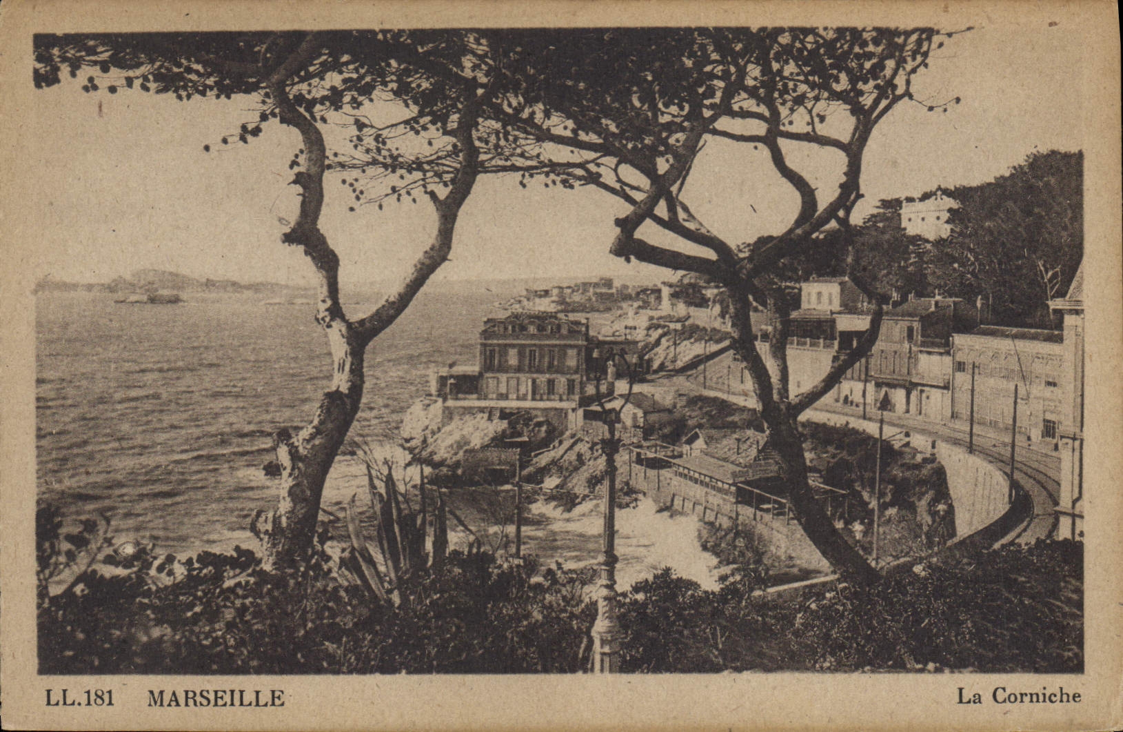 CPA Marseille La Corniche
