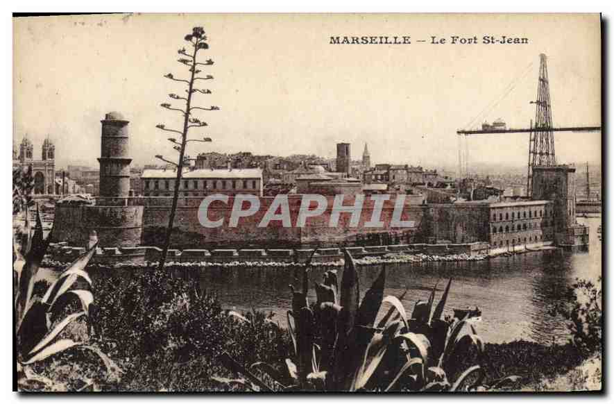 CPA Marseille Le Fort St Jean