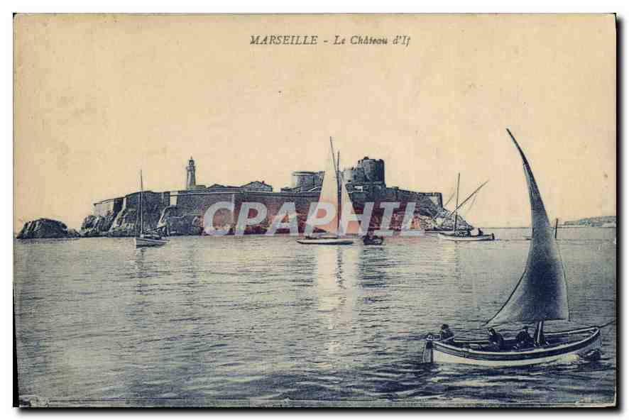 CPA Marseille Le Chateau d'If