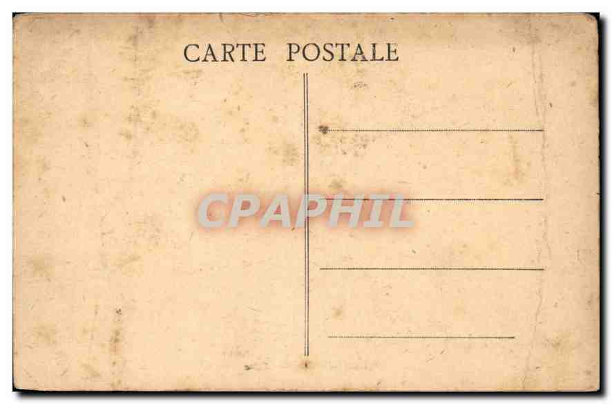 CPA Marseille La Canebiere — Rückseite