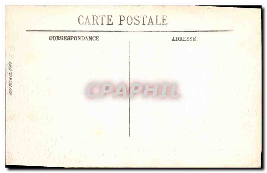 CPA Marseille Le Pont Transbordeur — Verso