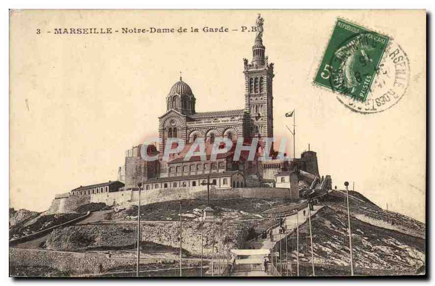 CPA Marseille Notre Dame de la Garde