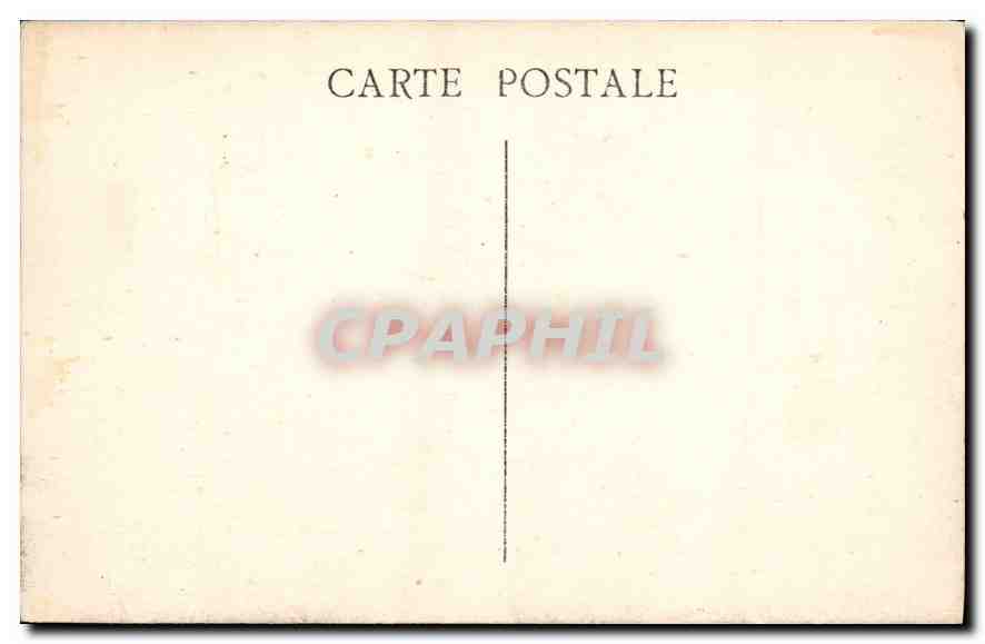 CPA Marseille N.D. de la Garde — Rückseite