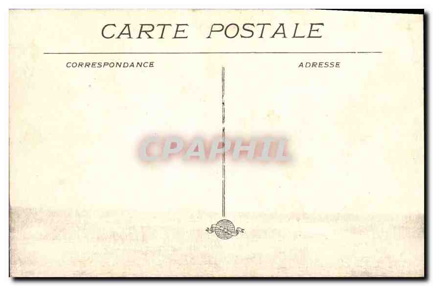CPA Marseille Le Chateau du Parc Borely — Rückseite