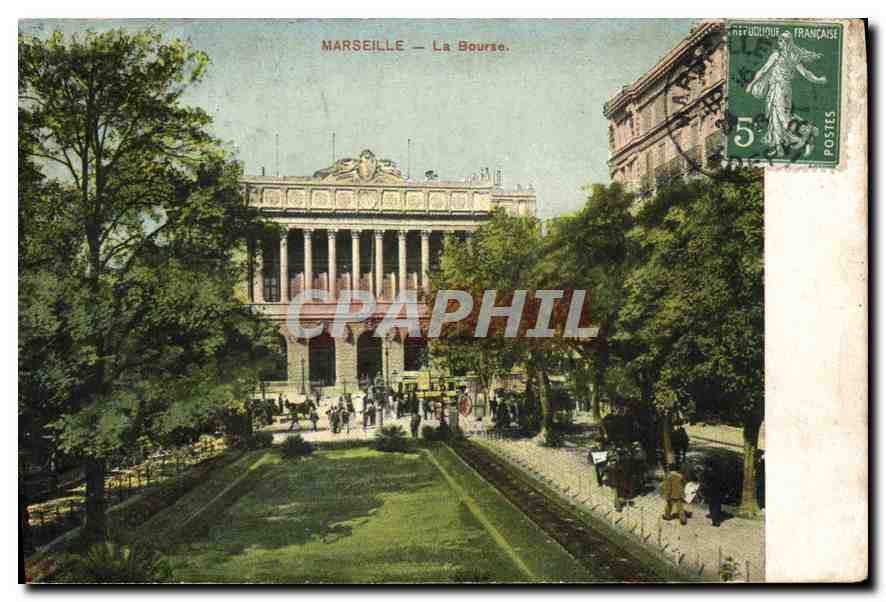 CPA Marseille La Bourse