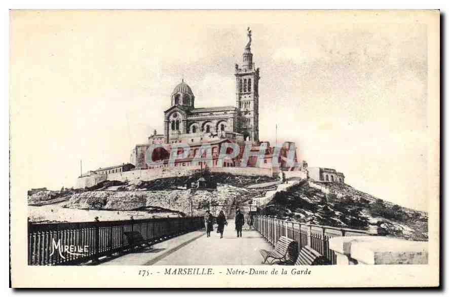 CPA Marseille Notre Dame de la Garde