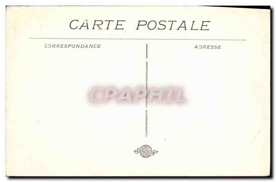 CPA Marseille Notre Dame de la Garde  — Verso