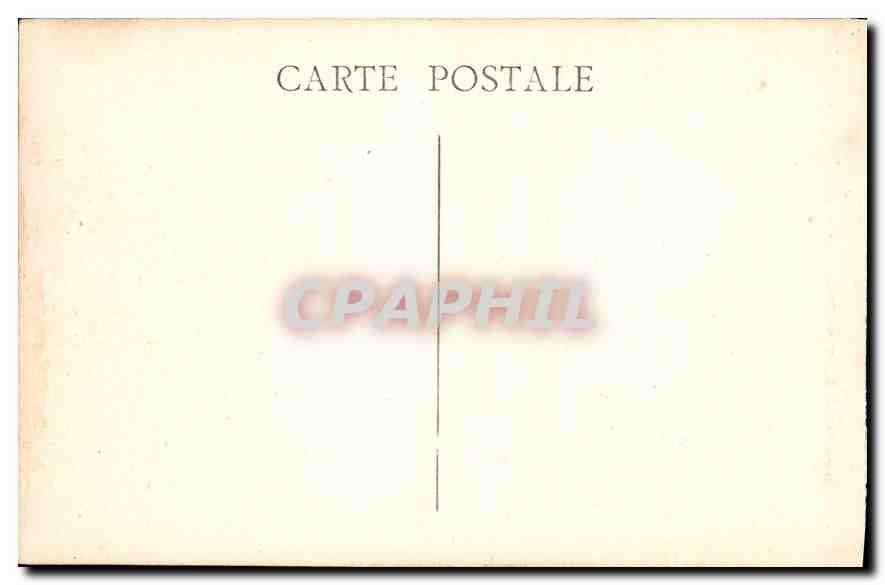 CPA Marseille Le Square de la Bourse  — Rückseite