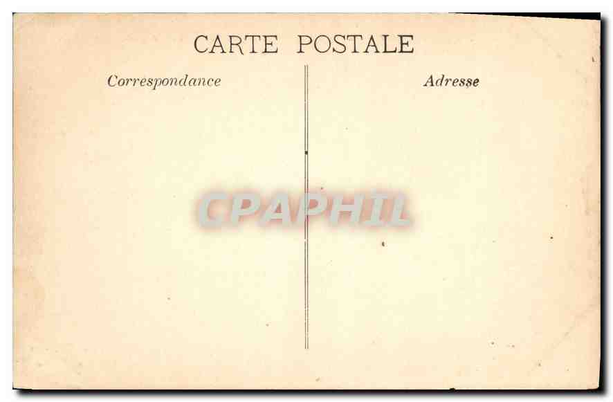 CPA Marseille Entree du Vieux Port et le Pont a Transbordeur  — Verso
