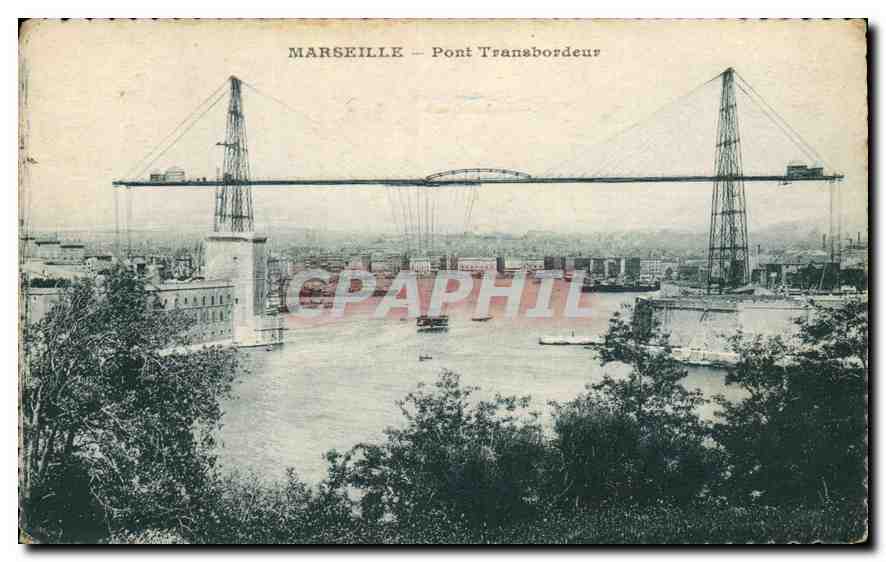 CPA Marseille Pont Transbordeur 