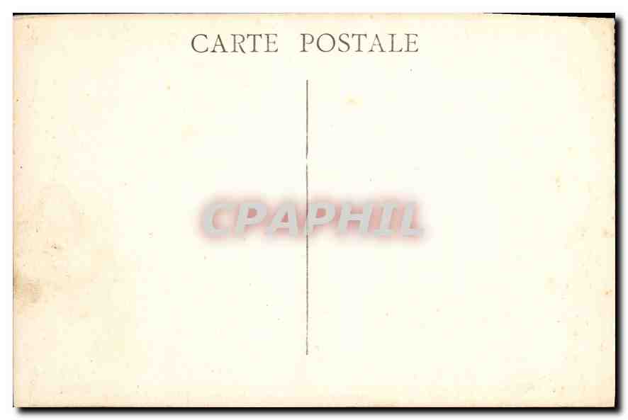 CPA Marseille Le Pont Transbordeur — Rückseite