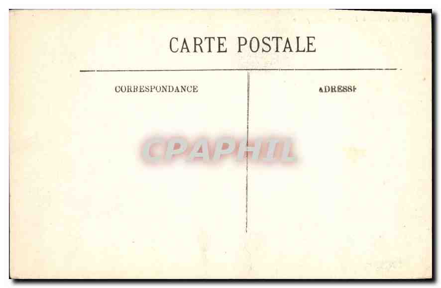 CPA De Marseille a Toulun en aeroplane  — Rückseite