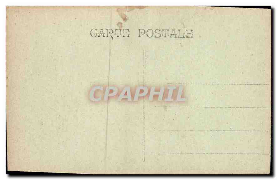 CPA Marseille La Corniche Le Prophete Tramway — Verso