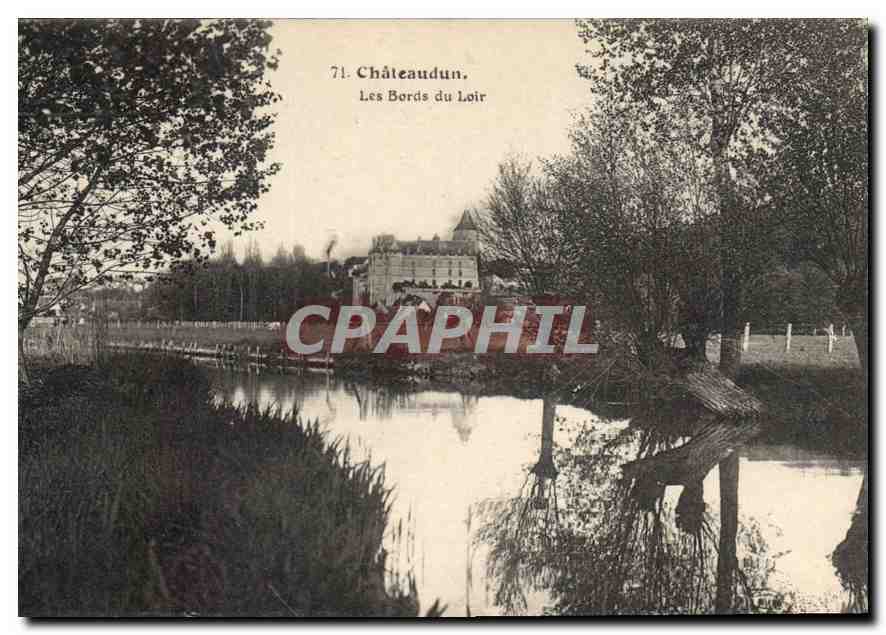 Châteaudun — Les Bords du Loir — Éditeur : Société Française de Photographie