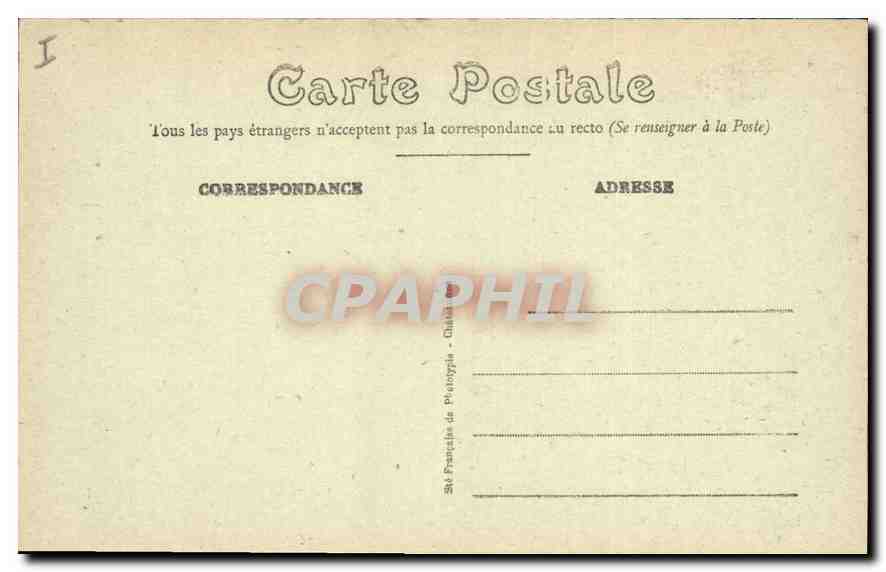 Châteaudun — Les Bords du Loir — Éditeur : Société Française de Photographie — Rückseite