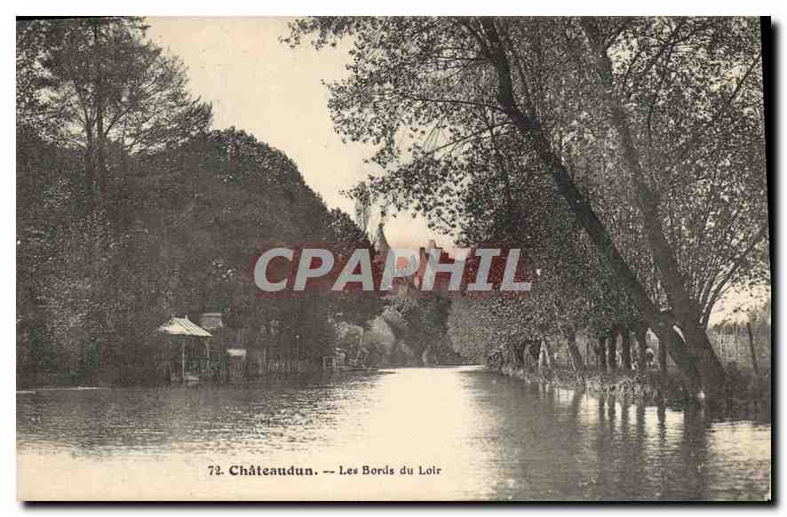 CPA Chateaudun Les Bords du Loir 