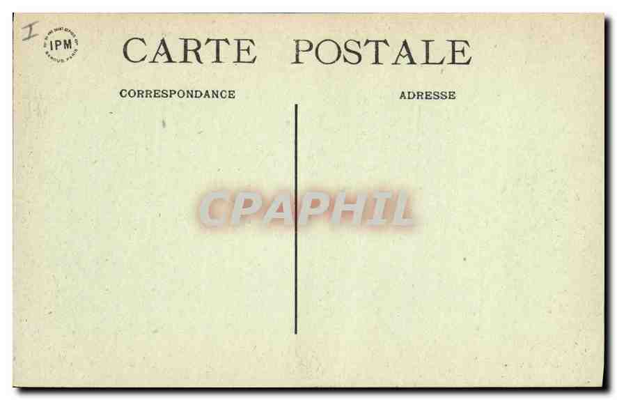 CPA Chateaudun Le Chateau vu du Mail  — Verso