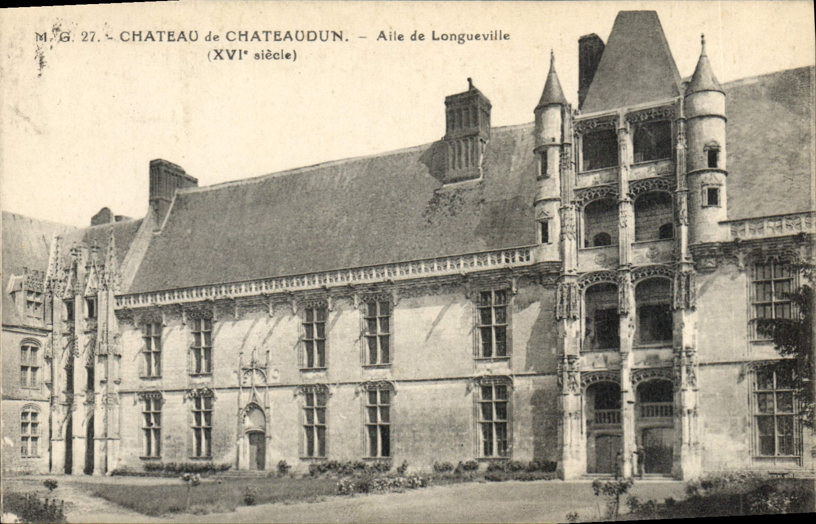 Château de Châteaudun — Aile de Longueville — XVIe siècle