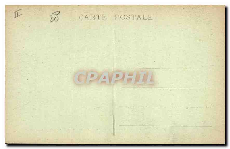 CPA Chartres E et L la Porte Guillaume  — Rückseite
