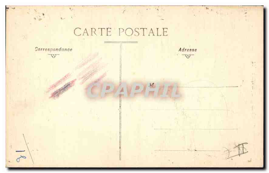 CPA Chartres Vieille Rue Saint Yves  — Rückseite