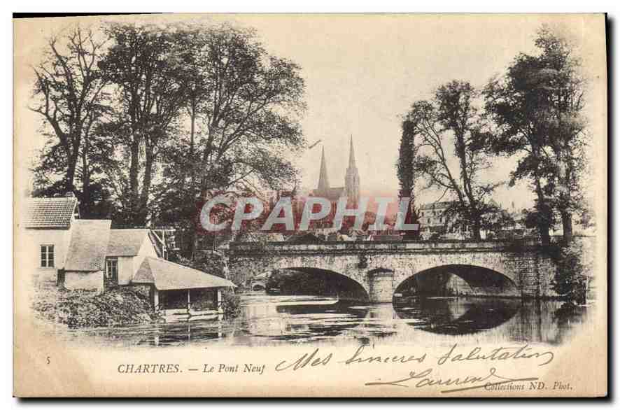 CPA Chartres Le Pont Neuf 