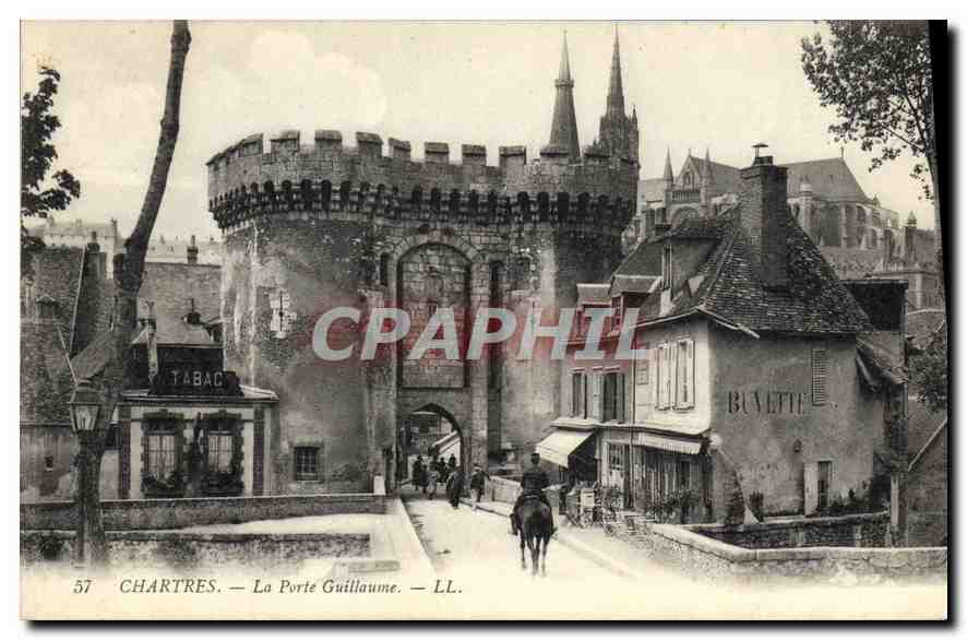 CPA Chartres la Porte Guillaume 