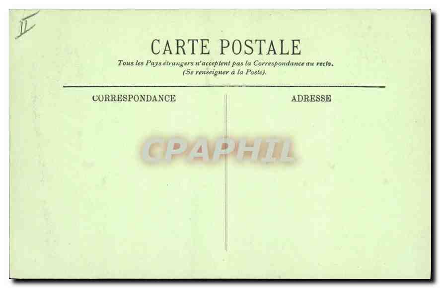 CPA Chartres la Porte Guillaume  — Verso