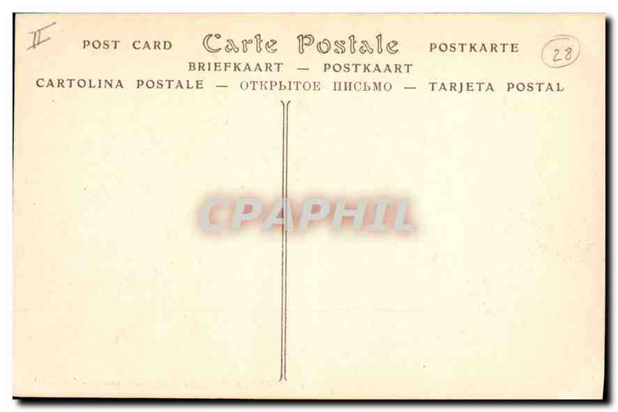 CPA Chartres La Porte Guillaume  — Verso
