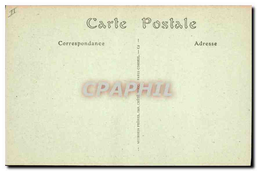 CPA Chartres La Porte Guillaume  — Verso