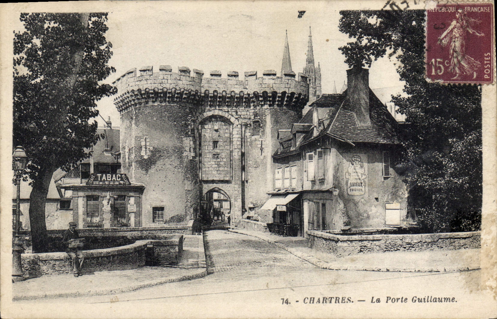 CPA Chartres La Porte Guillaume 