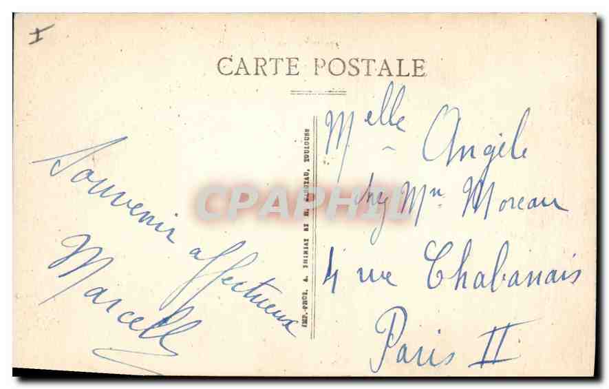 CPA Maintenon Eure et Loir Le Chateau facade meridionale  — Rückseite
