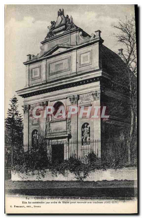 Château d'Anet (E. VI) — Chapelle funéraire — G. Foucault, Dreux
