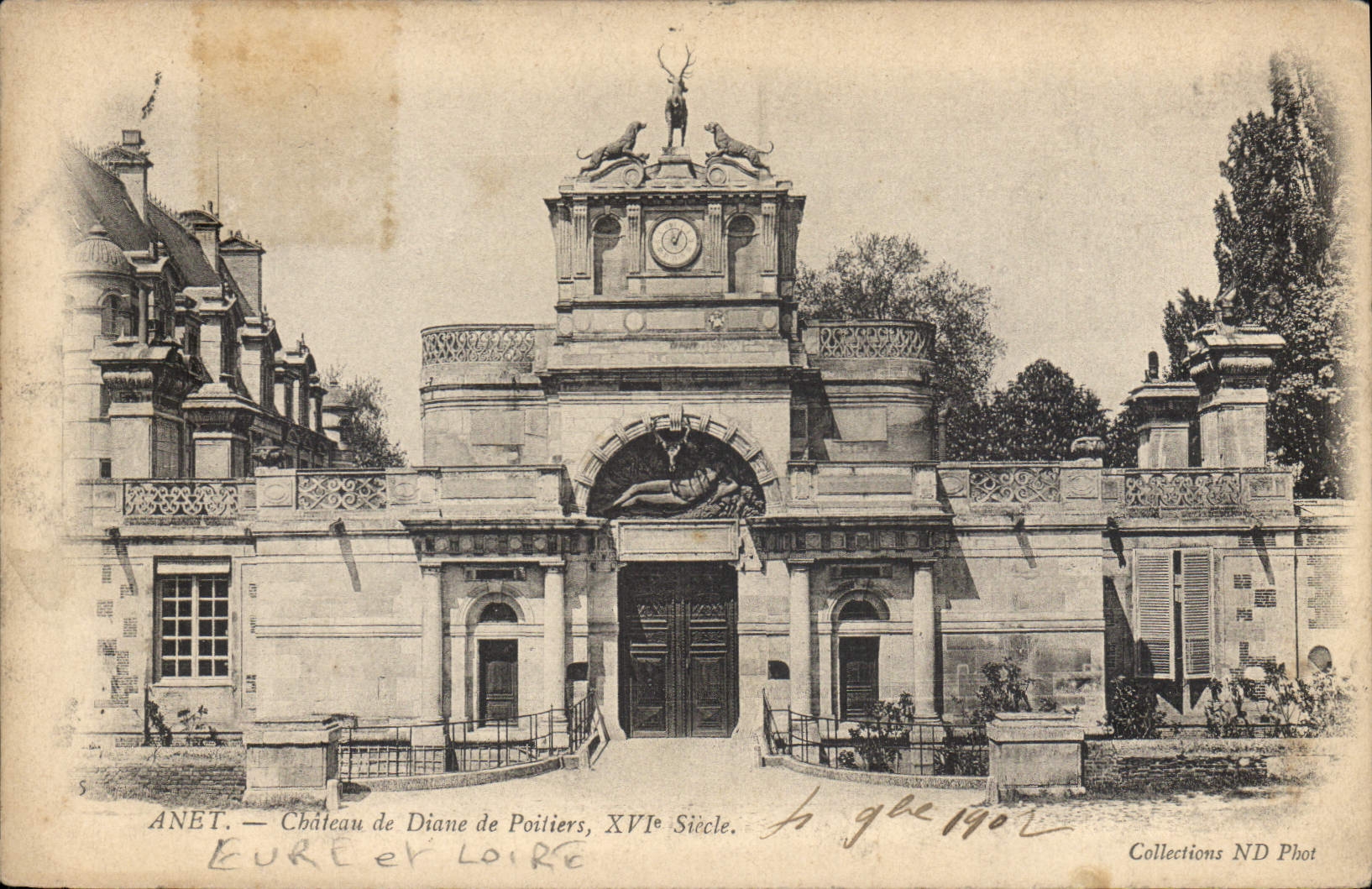 Anet — Château de Diane de Poitiers, XVIe Siècle — Collections ND Phot