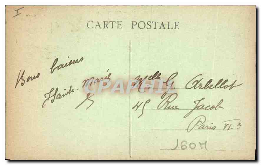 Château d'Anet (Eure-et-Loir) — Fontaine dans le parc — G. Fournais, édit., Dreux — Verso