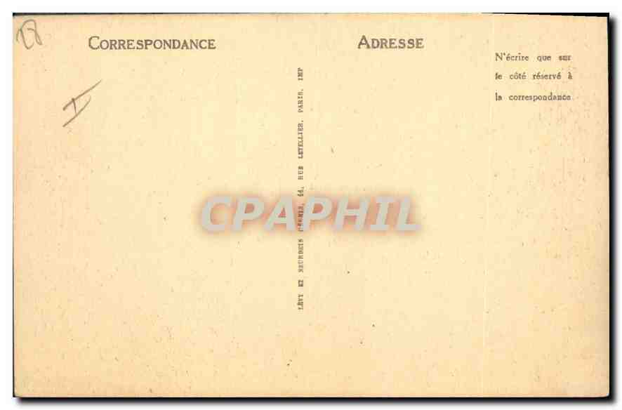 CPA Anet Chateau de Diane de Poitiers XVI siecle L'Entree  — Rückseite