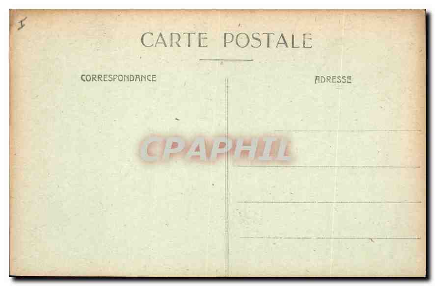Château d'ANET (E-et-L.) — Vestibule et Entrée des Salons — Ch. Foucault, Éditeur, Dreux — Rückseite