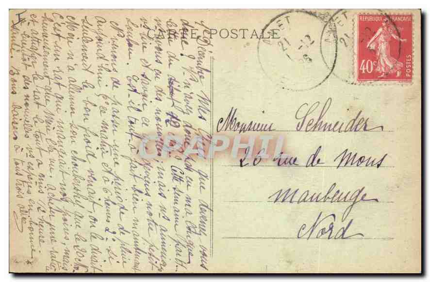 CPA Chateau d'Anet XVI siecle E et L L'Entree principale  — Verso