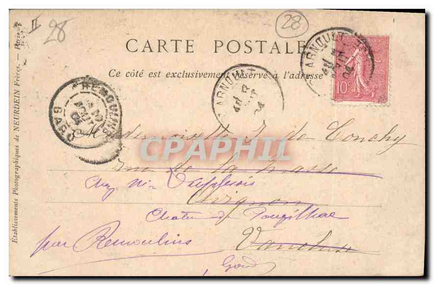 Anet — Château de Diane de Poitiers, XVIe Siècle, la Chapelle — Collections ND Phot, n°16 — Reverso