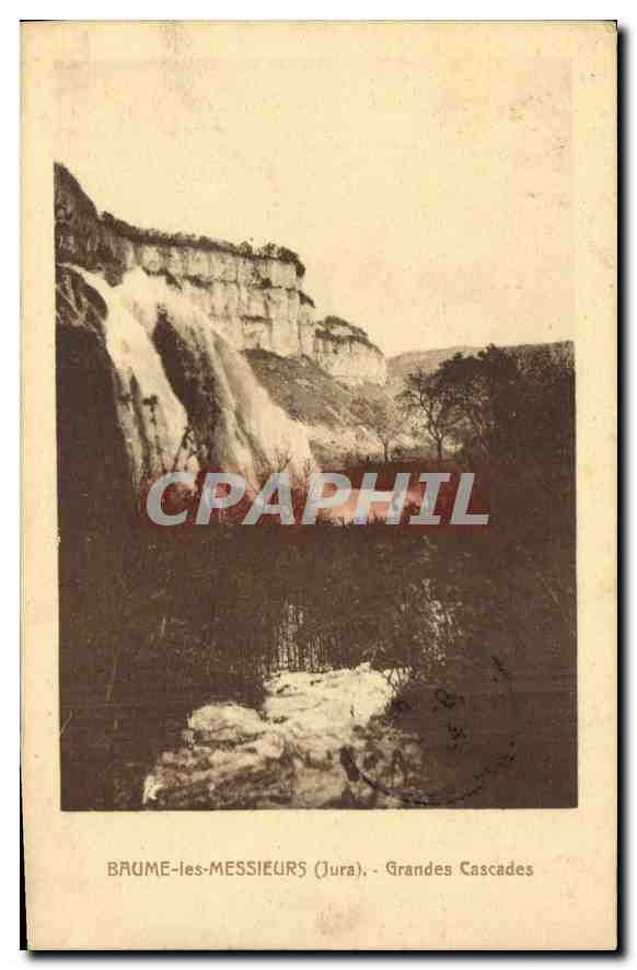 Baume-les-Messieurs (Jura) — Grandes Cascades — CPAPHIL