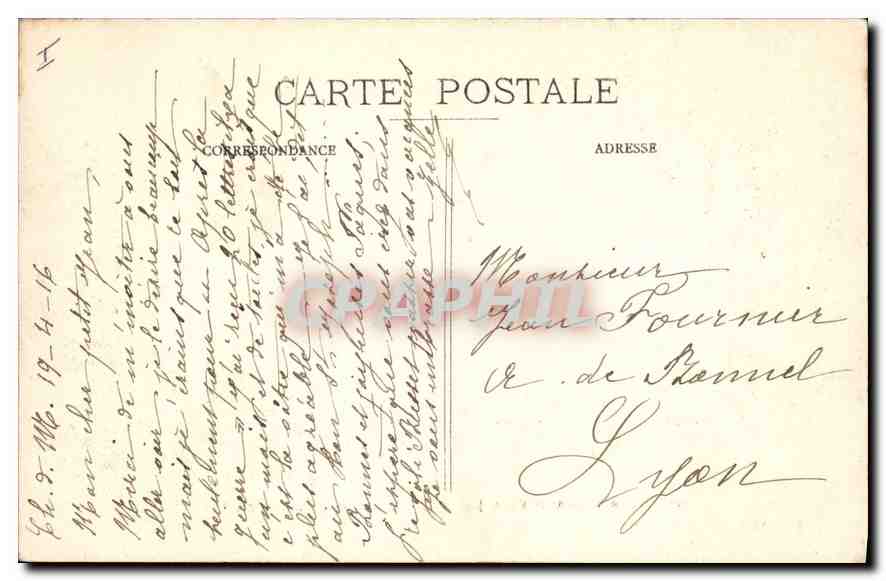 Baume-les-Messieurs (Jura) — Passerelle d'entrée et Cascades des Tufs — Edit. Cler, Lons-le-Saunier, n°142 — Verso