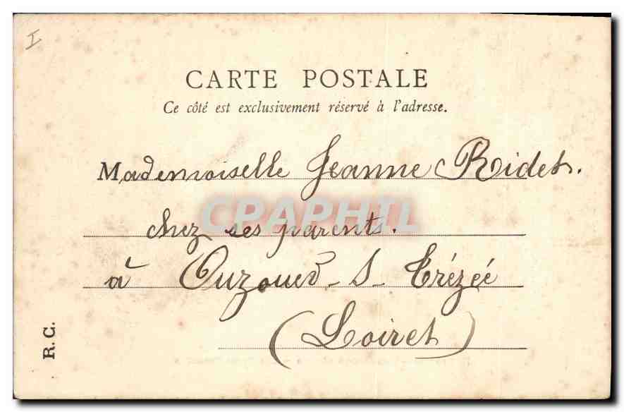 CPA Baume les Messieurs Jura Les Trois Cascades  — Rückseite