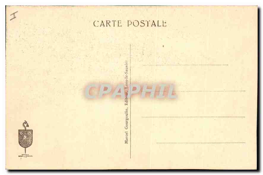 CPA Baume les Messieurs Jura Portrait de don Jean de Watteville abbe de Baume au XVII  — Rückseite