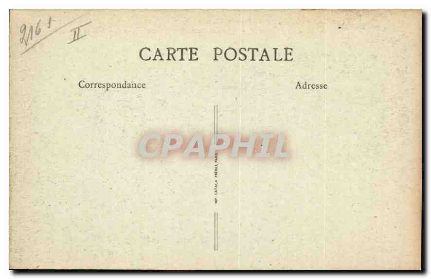 Schöne Orte der Franche-Comté — Baume-les-Messieurs — Die Crançot-Treppe — C.L.B. — Rückseite