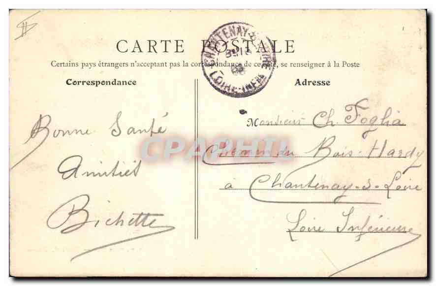 Baume-les-Messieurs (Jura) — Au-dessus du Gouffre — B. F., Paris 277 — Achterkant