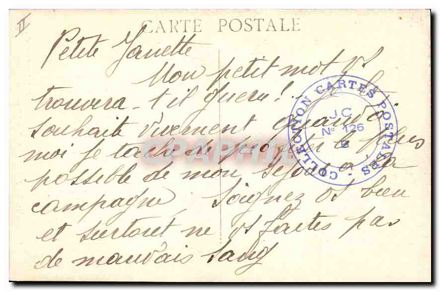 CPA Gemenos Vallee Saint Pons Les Tompines  — Verso
