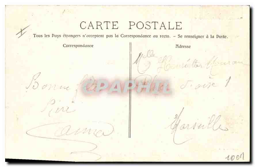 CPA Gemenos Le Vallon de St Pons et le Pic de Bretagne  — Rückseite
