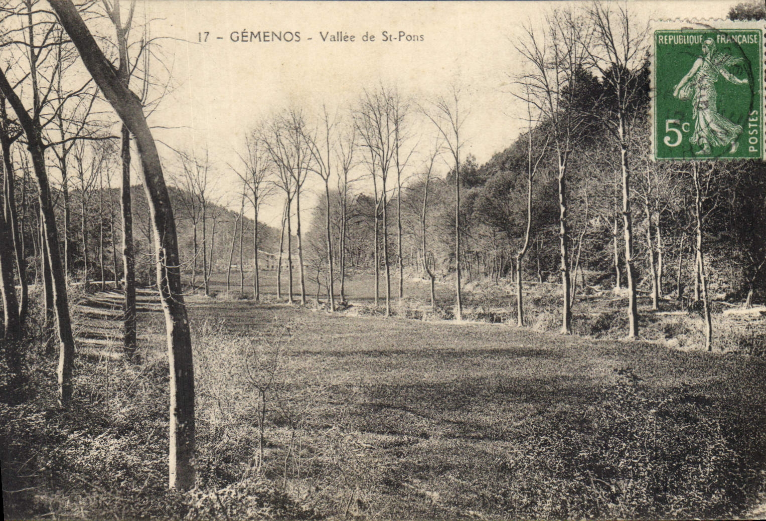 CPA Gemenos Vallee de St Pons 