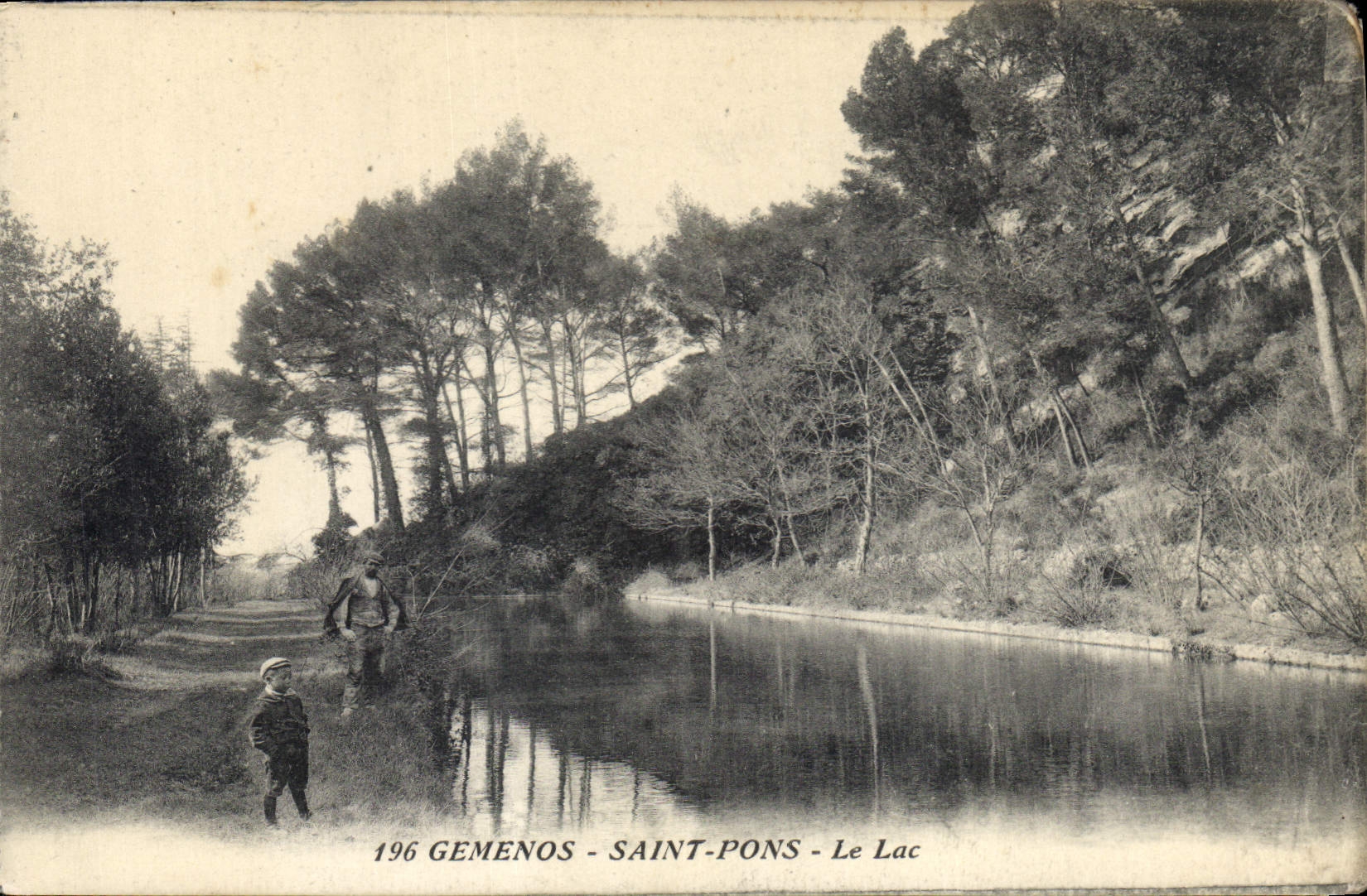 CPA Gemenos Saint Pons Le Lac 